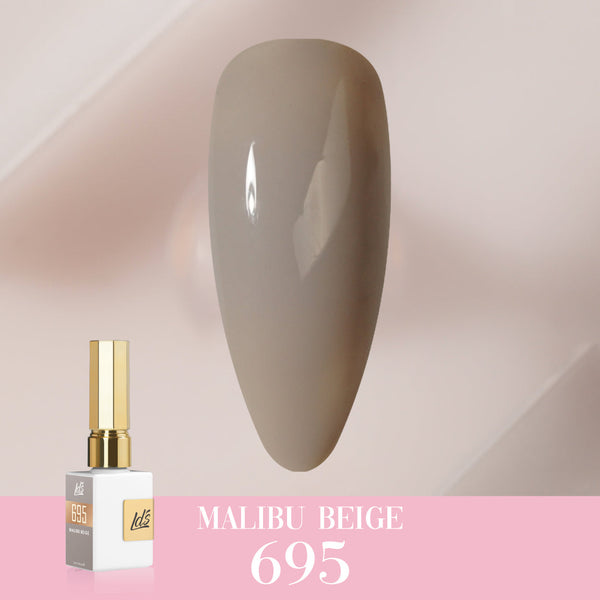  LDS Color Craze Gel Nail Polish - 695 Malibu Beige - 0.5oz by LDS COLOR CRAZE sold by DTK Nail Supply