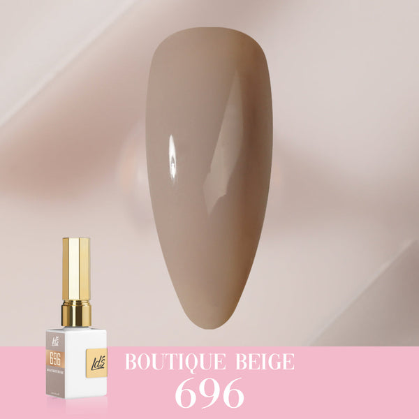 LDS Color Craze Collection - 696 Boutique Beige - Gel Polish 0.5oz