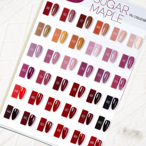 LDS Set 36 Colors - Gel Polish 0.5oz - Sugar Maple Collection