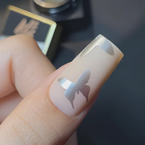 LDS Silver Metallic Gel