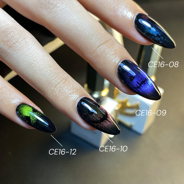 LAVIS 9D Cat Eyes CE16 - 12 - Gel Polish 0.5 oz - Double Vision Collection