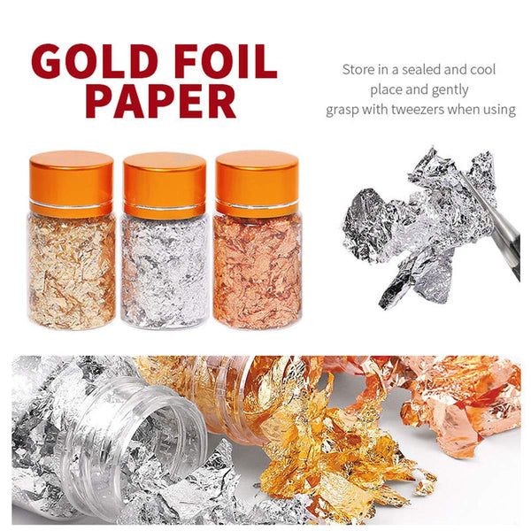 3 Jars of Foil Set - JBZ02 - 5g