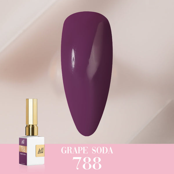  LDS Color Craze Gel Nail Polish - 788 Grape Soda - 0.5oz by LDS COLOR CRAZE sold by DTK Nail Supply