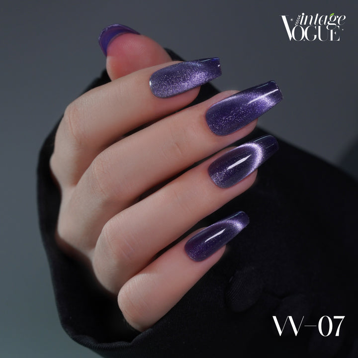 LDS VV CE - Set 12 Colors - Vintage Vogue Cat Eye Gel Polish Collection