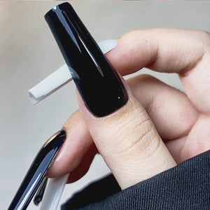 LAVIS Gel Polish Super Black - 0.5 oz