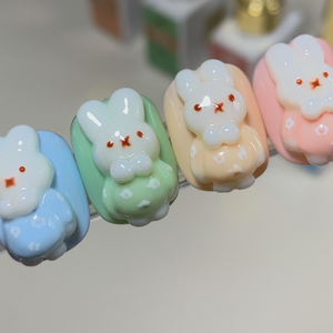 LAVIS J10 - Builder Gel In The Jar 15g - Milky White Non Sticky