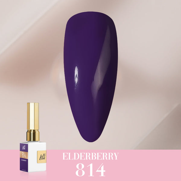  LDS Color Craze Gel Nail Polish - 814 Elderberry - 0.5oz by LDS COLOR CRAZE sold by DTK Nail Supply