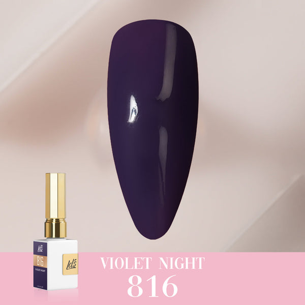 LDS Color Craze Collection - 816 Violet Night - Gel Polish 0.5oz