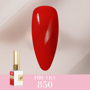 LDS Color Craze Collection - 850 Fire Lily - Gel Polish 0.5oz