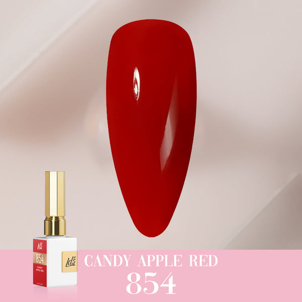 LDS Color Craze Collection - 854 Candy Apple Red - Gel Polish 0.5oz