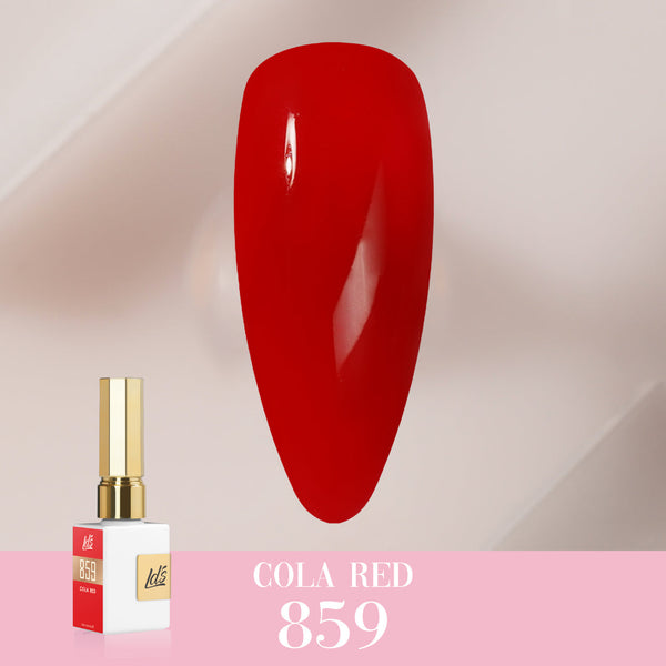  LDS Color Craze Gel Nail Polish - 859 Cola Red - 0.5oz by LDS COLOR CRAZE sold by DTK Nail Supply