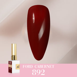 LDS Color Craze Collection - 892 Ford Cabernet - Gel Polish 0.5oz