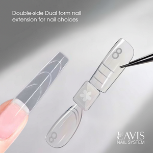 LAVIS - Dual Form Tips Taye Part 1 - Round Clear