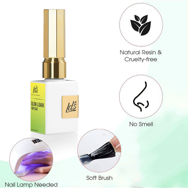 LDS Glow in the Dark Gel Top Coat