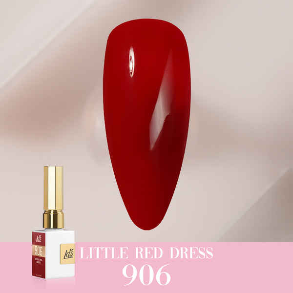  LDS Color Craze Gel Nail Polish - 906 Little Red Dress - 0.5oz by LDS COLOR CRAZE sold by DTK Nail Supply