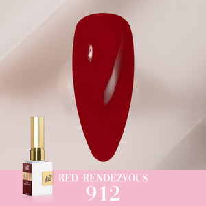  LDS Color Craze Gel Nail Polish - 912 Red Rendezvous - 0.5oz by LDS COLOR CRAZE sold by DTK Nail Supply