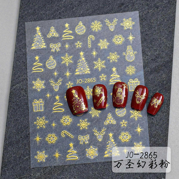 Nail Art Stickers JO-2865-G