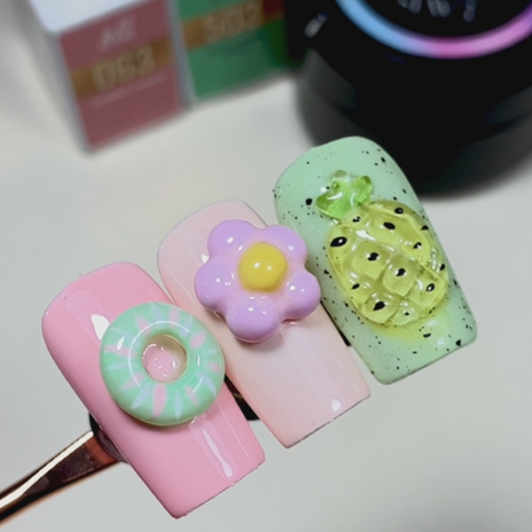 LAVIS J09 - Builder Gel In The Jar 15g - Clear Non Sticky