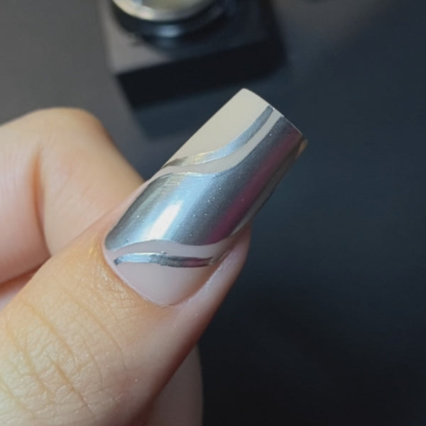 LDS Silver Metallic Gel