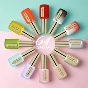 A'DOR Beauty - HEMA-Free Set 64 Colors Gel Polish - Color Me Gel-ous Colletion