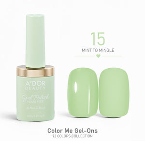 A'DOR HEMA-Free Gel Polish - 15 - Mint To Mingle - 0.4 oz - Color Me Gel-Ons Collection