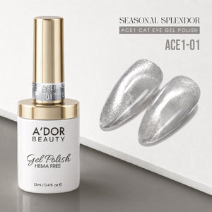 A'DOR Cat Eyes ACE1 - 01 - Gel Polish 0.4oz - Seasonal Splendor Collection