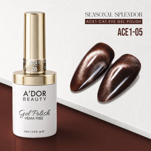 A'DOR Cat Eyes ACE1 - 05 - Gel Polish 0.4oz - Seasonal Splendor Collection