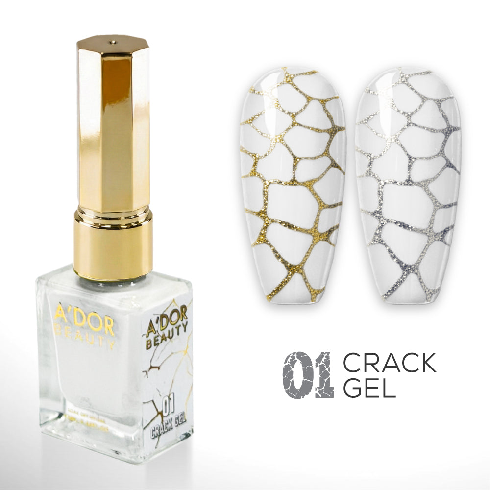 ADOR Crack Gel Set 12 Color - 0.5 oz