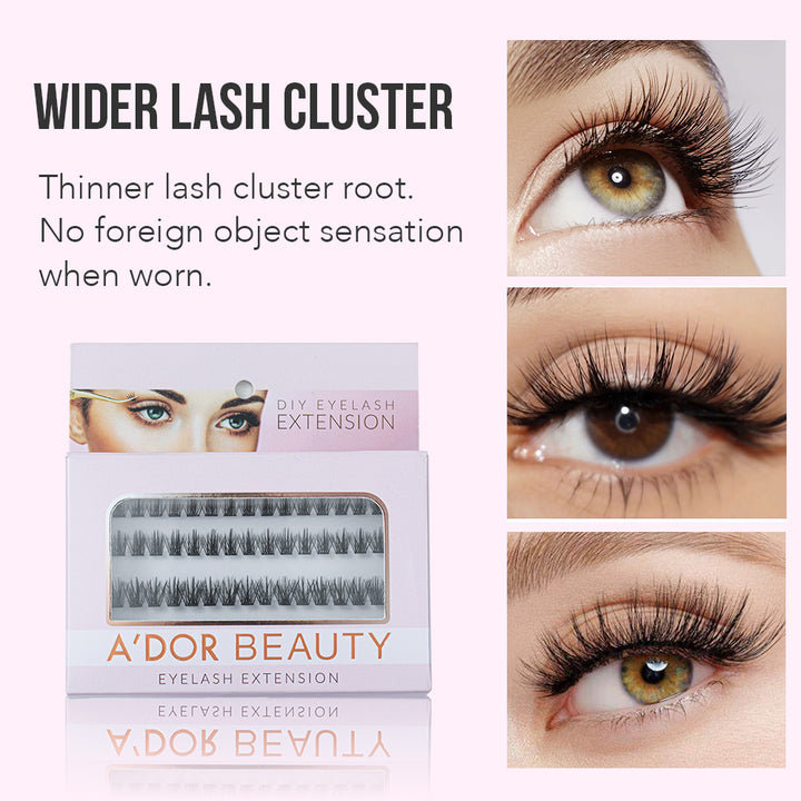 A’dor Beauty Eyelash thick & Volume box number 19