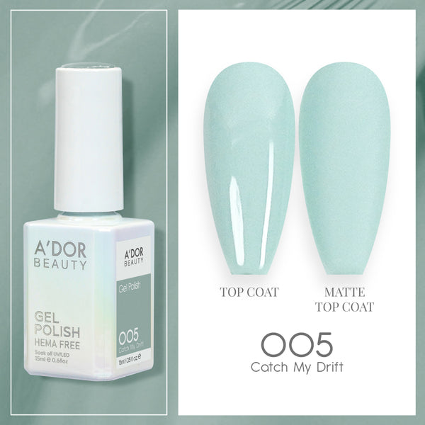 A'DOR HEMA-Free Gel Polish - 005 - Catch My Drift - 0.6 oz