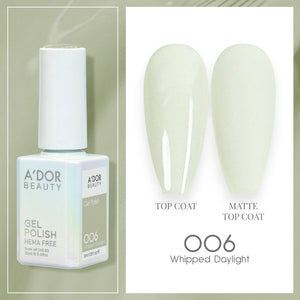 A'DOR HEMA-Free Gel Polish - 006 - Whipped Daylight - 0.6 oz