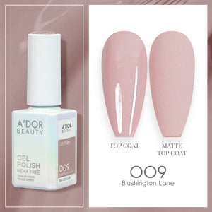 A'DOR HEMA-Free Gel Polish - 009 - Blushington Lane - 0.6 oz