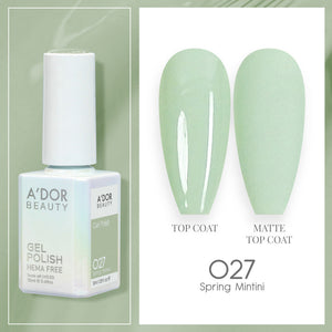 A'DOR HEMA-Free Gel Polish - 027 - Spring Mintini - 0.6 oz