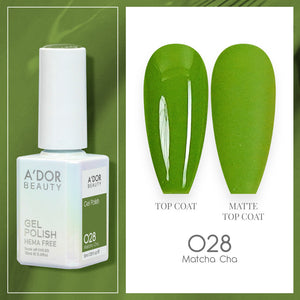 A'DOR HEMA-Free Gel Polish - 028 - Matcha Cha - 0.6 oz