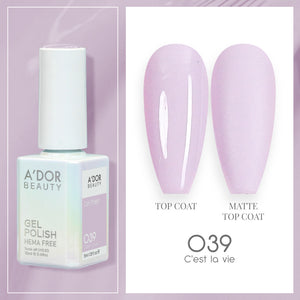A'DOR HEMA-Free Gel Polish - 039 - C'est La Vie - 0.6 oz