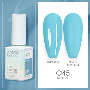 A'DOR HEMA-Free Gel Polish - 045 - Surf's Up - 0.6 oz