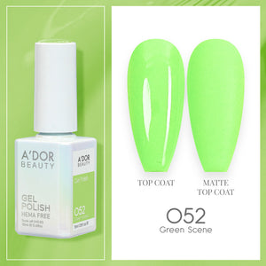 A'DOR HEMA-Free Gel Polish - 052 - Green Scene - 0.6 oz