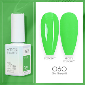 A'DOR HEMA-Free Gel Polish - 060 - Go Greenlit - 0.6 oz
