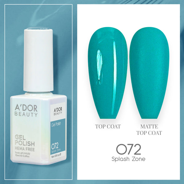 A'DOR HEMA-Free Gel Polish - 072 - Splash Zone - 0.6 oz