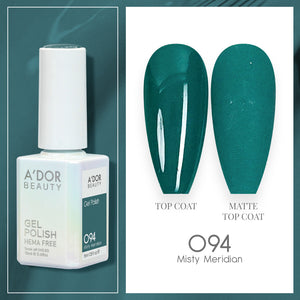 A'DOR HEMA-Free Gel Polish - 094 - Misty Meridian - 0.6 oz