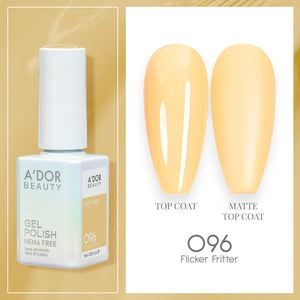 A'DOR HEMA-Free Gel Polish - 096 - Flicker Fritter - 0.6 oz