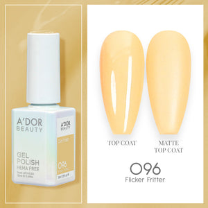 A'DOR HEMA-Free Gel Polish - 096 - Flicker Fritter - 0.6 oz