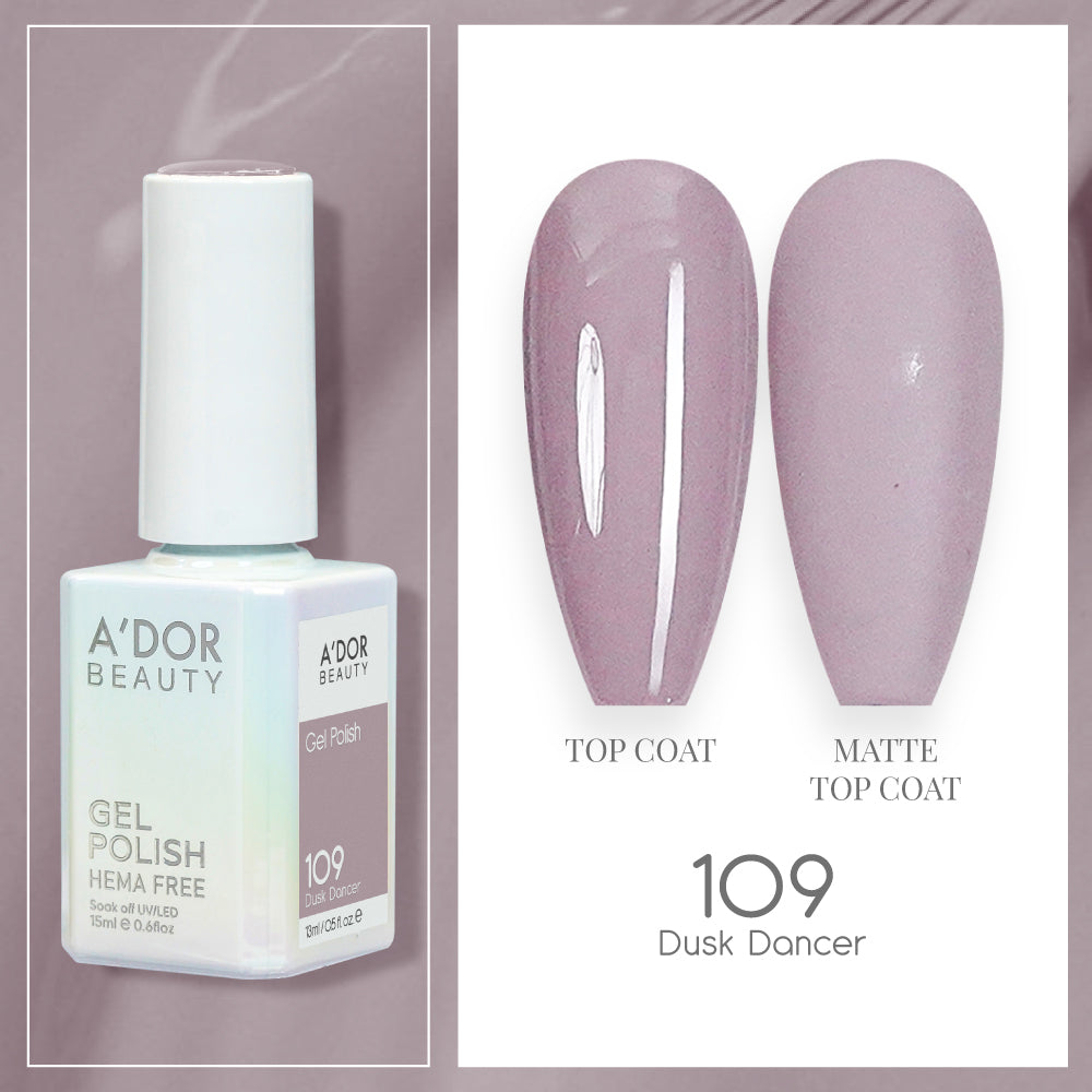 A'DOR HEMA-Free Gel Polish - 109 - Dusk Dancer - 0.6 oz