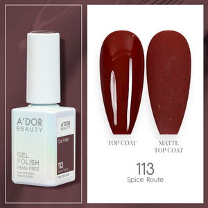 A'DOR HEMA-Free Gel Polish - 113 - Spice Route - 0.6 oz