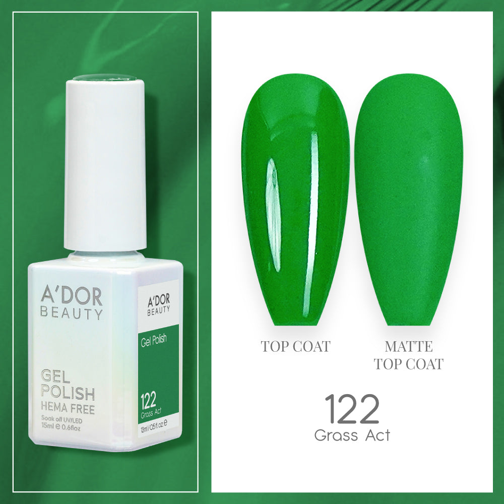 A'DOR HEMA-Free Gel Polish - 122 - Glass Act - 0.6 oz
