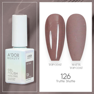 A'DOR HEMA-Free Gel Polish - 126 - Truffle Shuffle - 0.6 oz