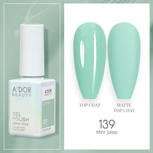 A'DOR HEMA-Free Gel Polish - 139 - Mint Julep - 0.6 oz