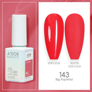 A'DOR HEMA-Free Gel Polish - 143 - Big Poptimist - 0.6 oz