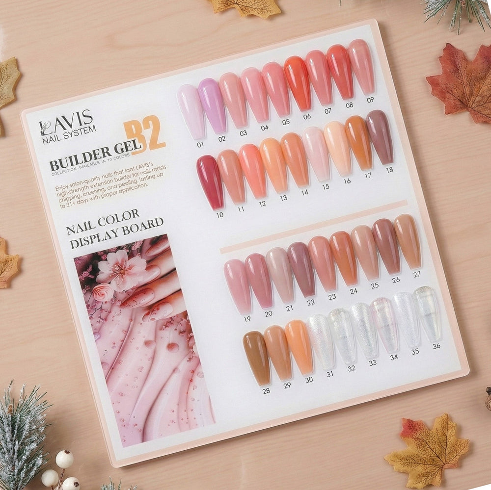 Buy LAVIS Builder Gel In The Bottle - B2, FREE 1 Lavis Fiber Gel + 1 Classy Nail Art 3-in-1 Handheld Nail Lamp with Magnet & Stamper + 1 Round Head Brush