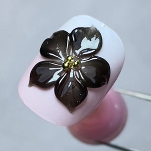 LAVIS Builder Gel Jar Non Sticky - 04 Black 30g